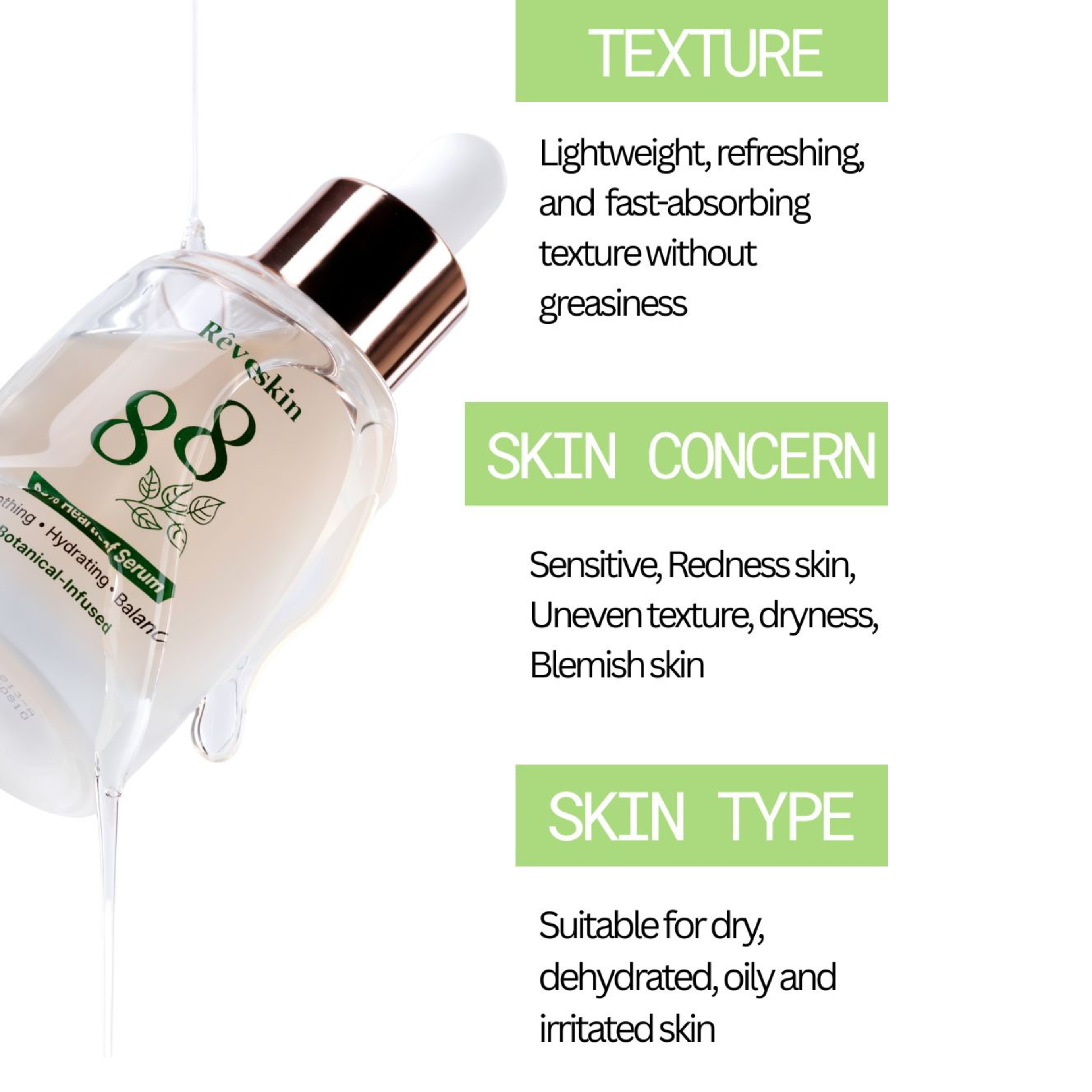 Rêveskin Heartleaf 88 Glow Serum