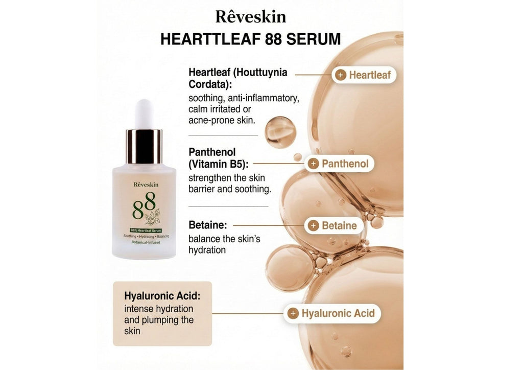 Rêveskin Heartleaf 88 Serum